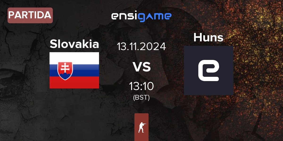 Partida Slovakia vs The Huns Huns | 13.11