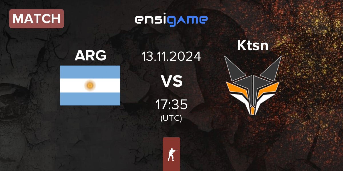 Match Argentina ARG vs Kitsune Ktsn | 13.11