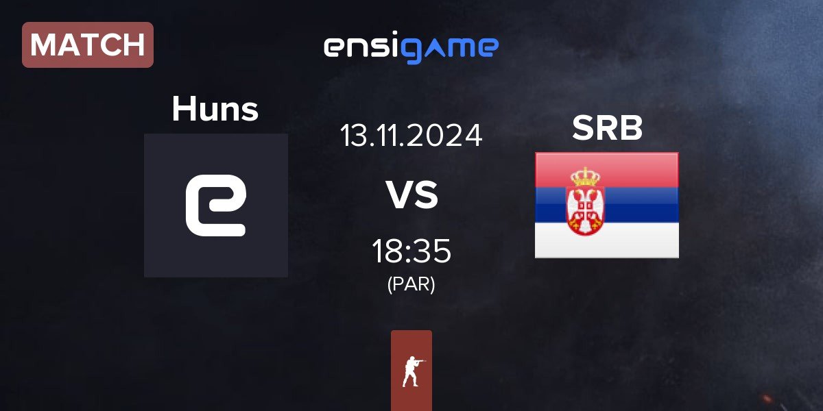 Match The Huns Huns vs Serbia SRB | 13.11