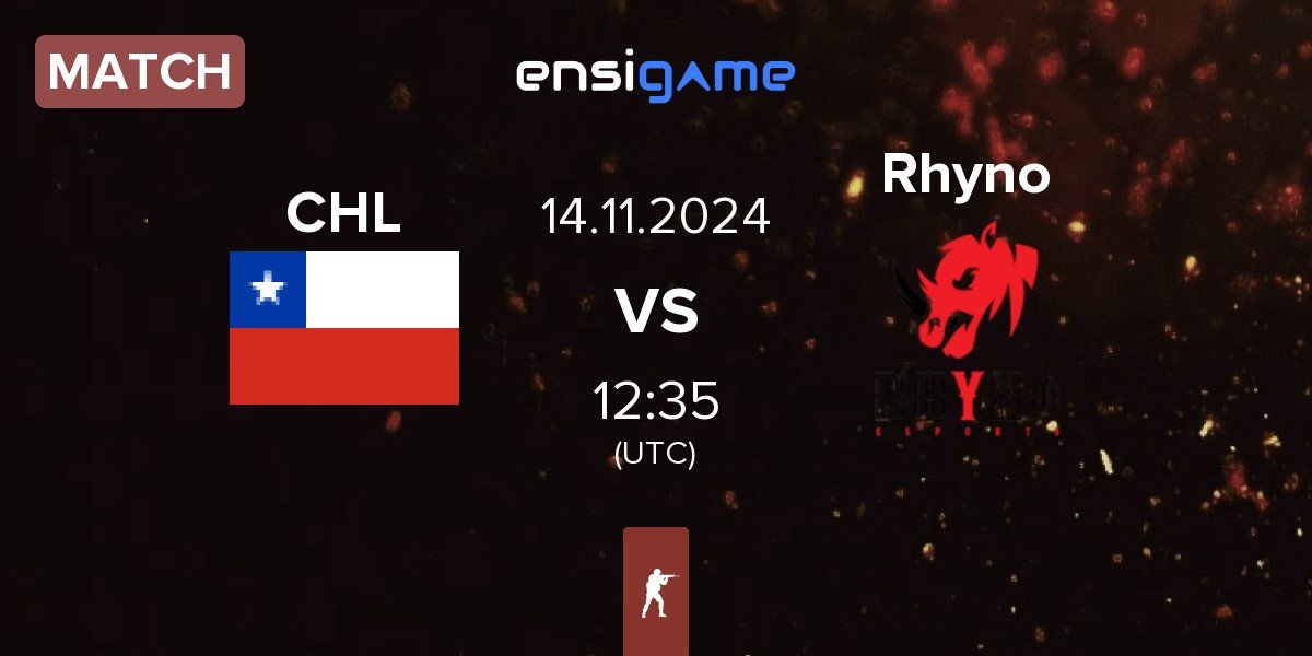 Match Chile CHL vs Rhyno Esports Rhyno | 14.11