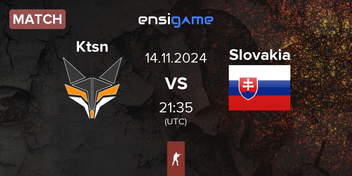 Match Kitsune Ktsn vs Slovakia | 14.11