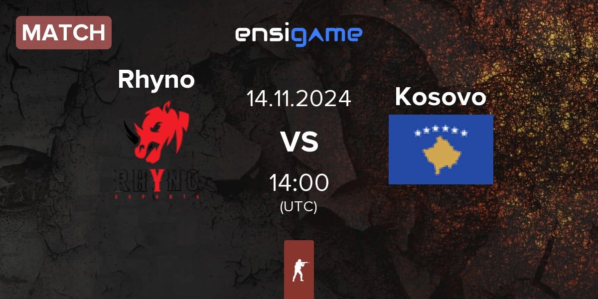 Match Rhyno Esports Rhyno vs Kosovo | 14.11