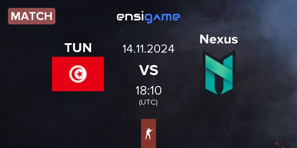 Match Tunisia TUN vs Nexus Gaming Nexus | 14.11