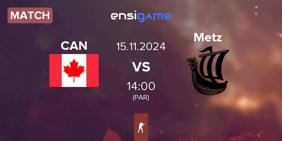 Match Canada CAN vs Metizport Metz | 15.11