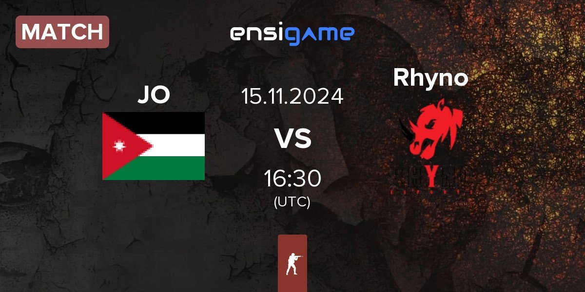 Match Jordan JO vs Rhyno Esports Rhyno | 15.11