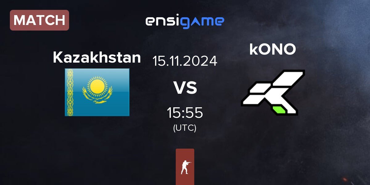 Match Kazakhstan vs kONO.ECF kONO | 15.11