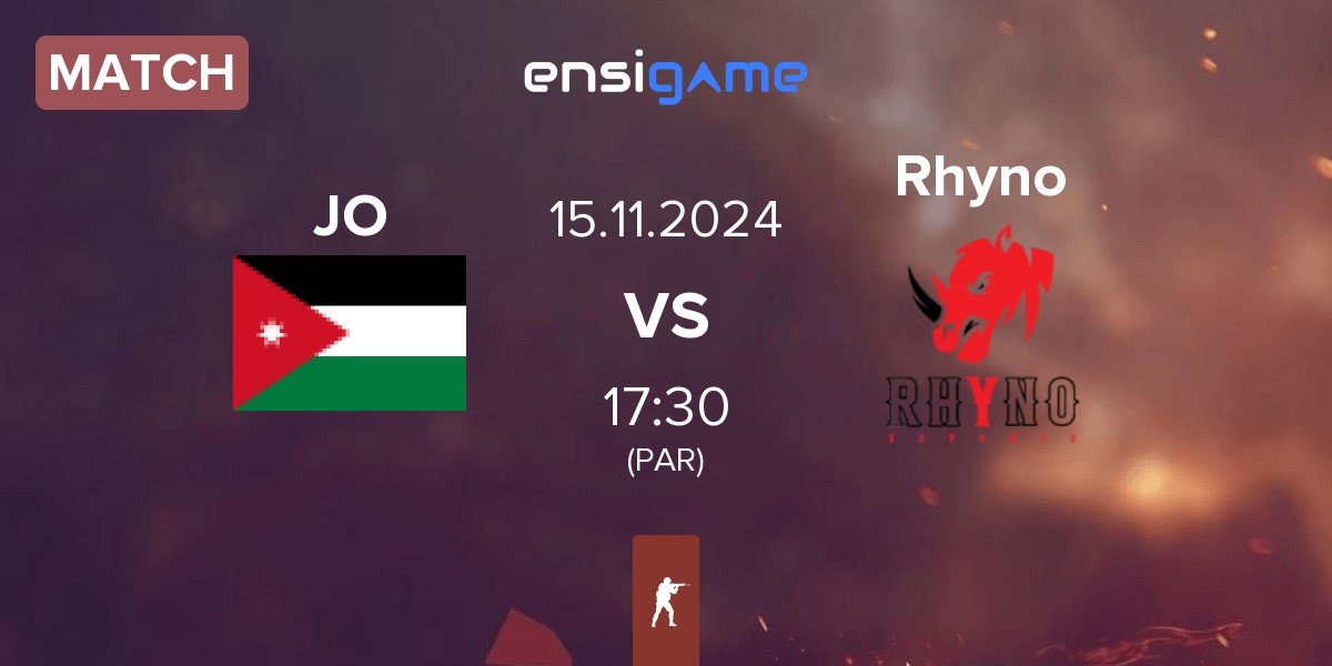 Match Jordan JO vs Rhyno Esports Rhyno | 15.11