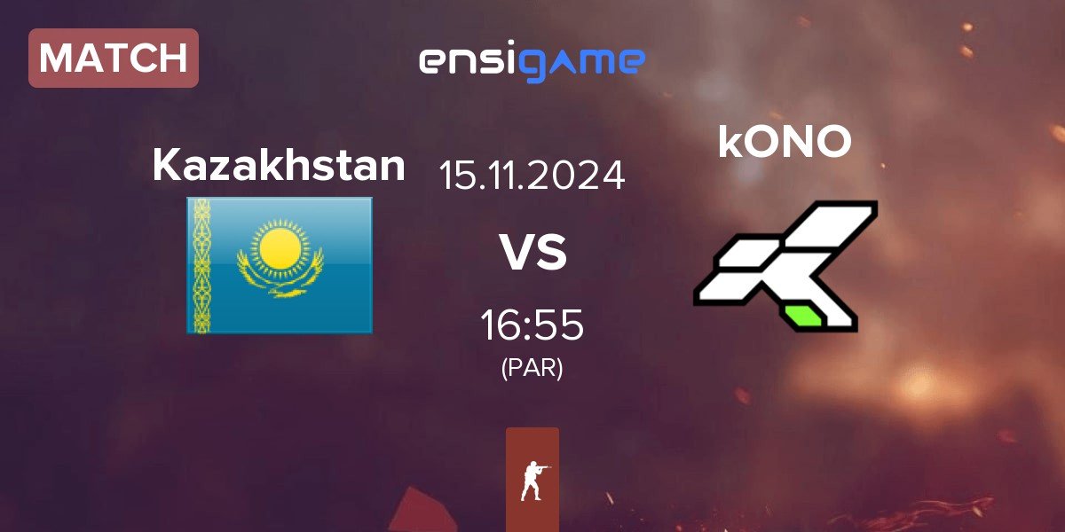 Match Kazakhstan vs kONO.ECF kONO | 15.11