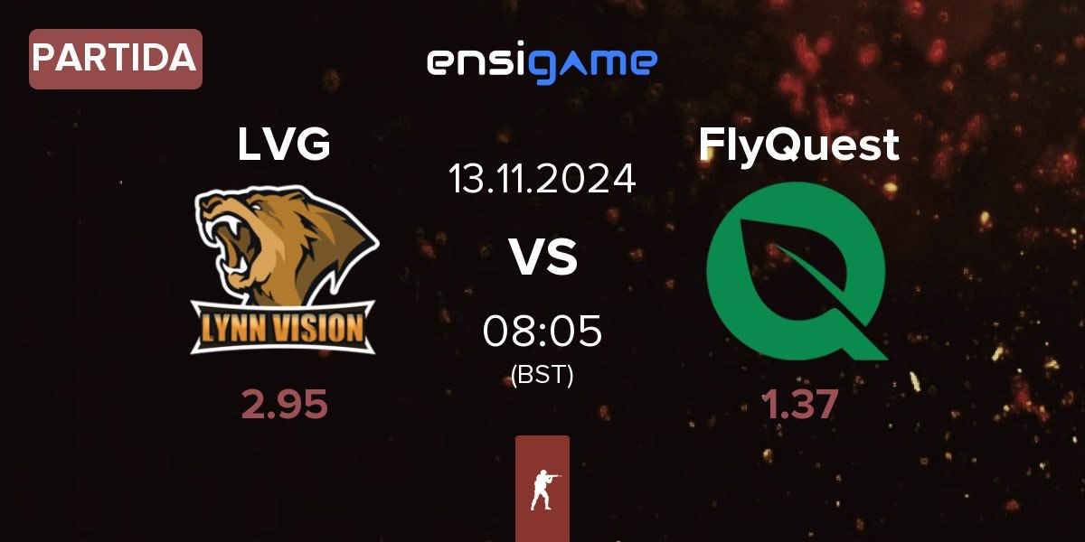 Partida Lynn Vision Gaming LVG vs FlyQuest | 13.11