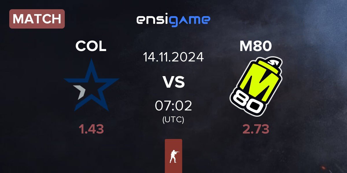 Match Complexity Gaming COL vs M80 | 14.11