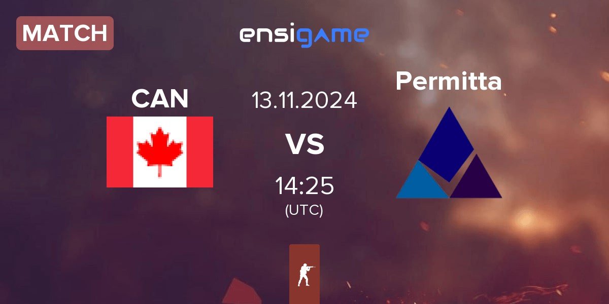 Match Canada CAN vs Permitta Esports Permitta | 13.11