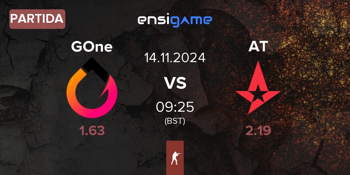 Partida GenOne GOne vs Astralis Talent AT | 14.11