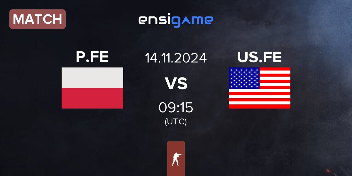 Match Poland.FE P.FE vs United States.FE US.FE | 14.11