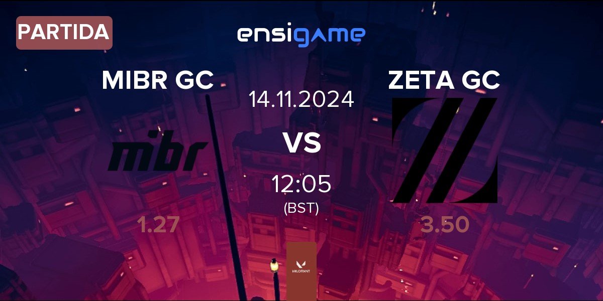 Partida Made in Brazil GC MIBR GC vs ZETA DIVISION GC ZETA GC | 14.11