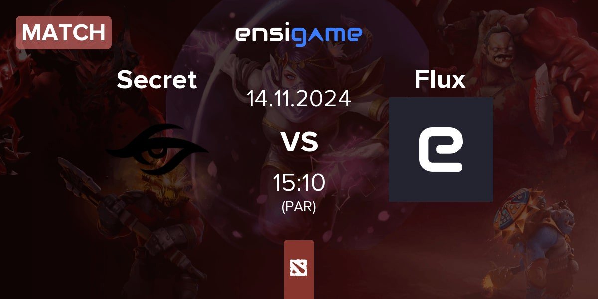 Match Team Secret Secret vs Flux | 14.11