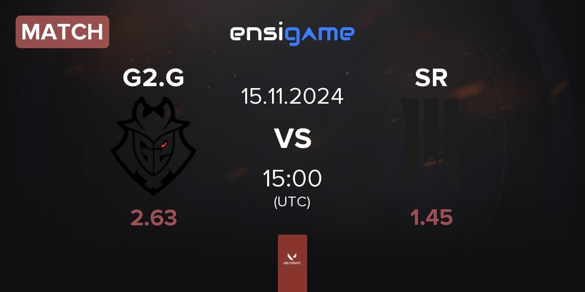 Match G2 Gozen G2.G vs Shopify Rebellion SR | 15.11