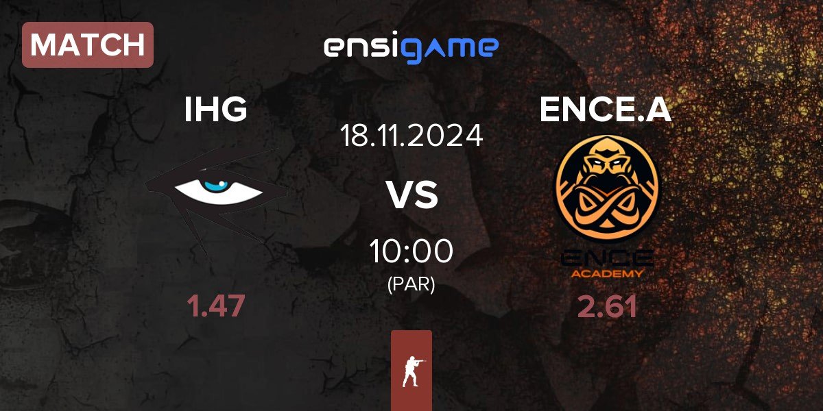 Match Illuminar Gaming IHG vs ENCE Academy ENCE.A | 18.11