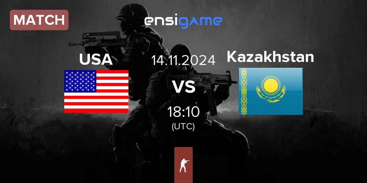 Match United States of America USA vs Kazakhstan | 14.11