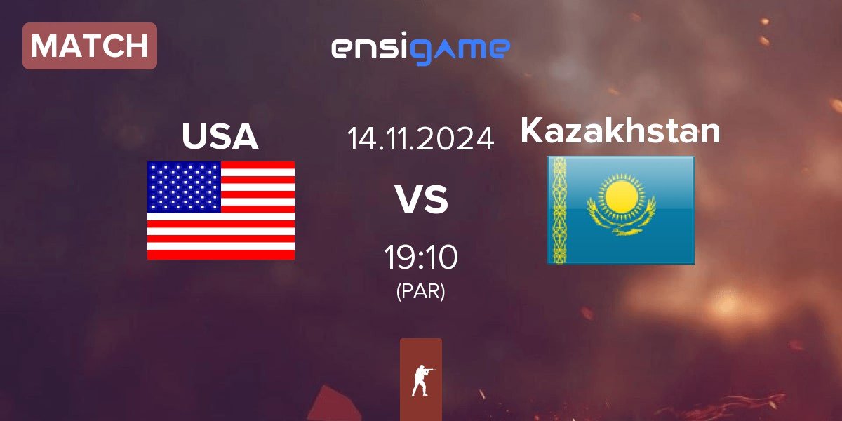 Match United States of America USA vs Kazakhstan | 14.11