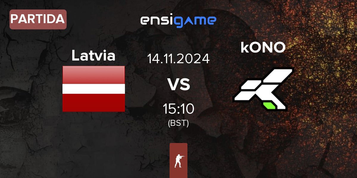 Partida Latvia vs kONO.ECF kONO | 14.11