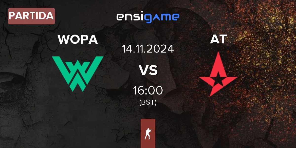 Partida WOPA Esport WOPA vs Astralis Talent AT | 14.11