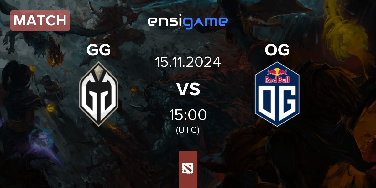 Match Gaimin Gladiators GG vs OG | 15.11