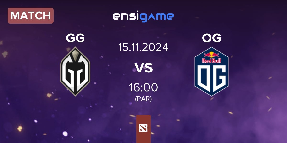 Match Gaimin Gladiators GG vs OG | 15.11