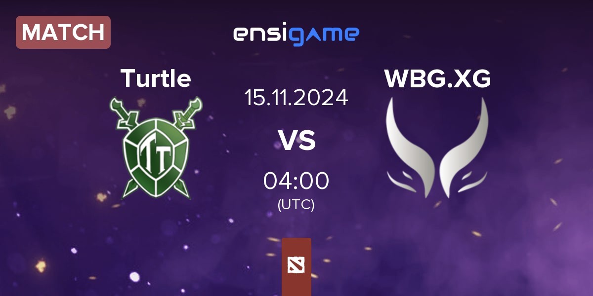 Match Team Turtle Turtle vs Xtreme Gaming WBG.XG | 15.11