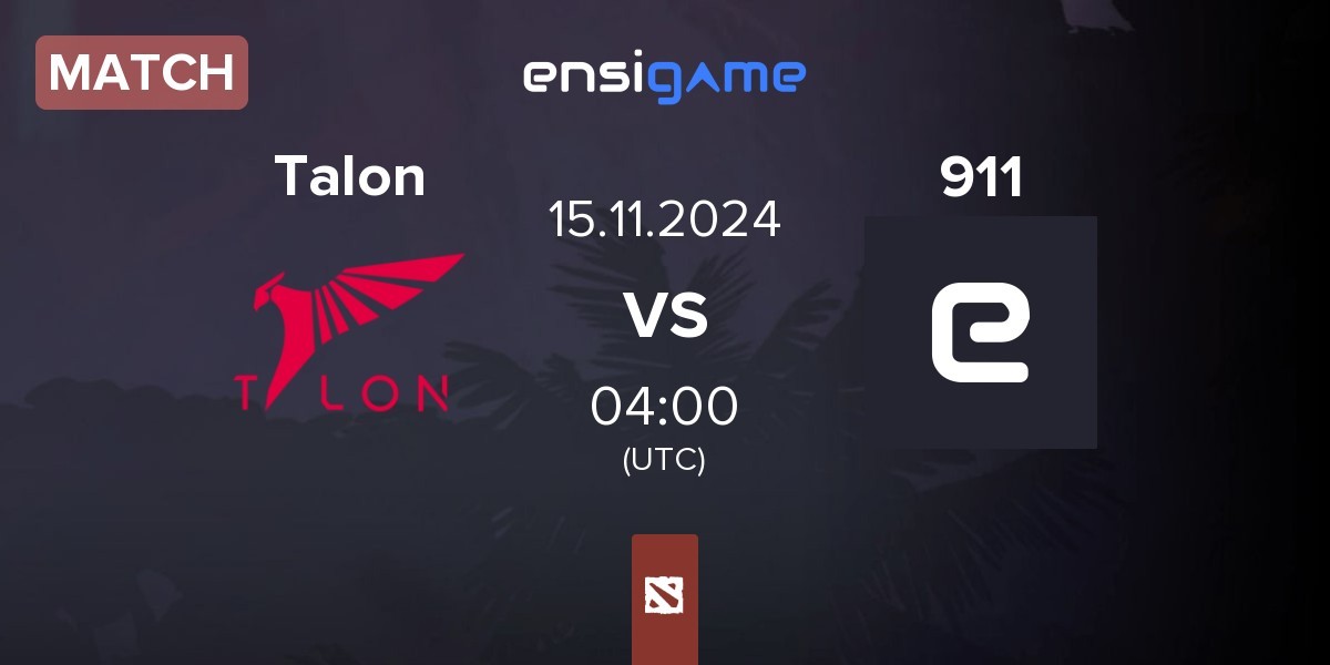 Match Talon Esports Talon vs Call911 911 | 15.11