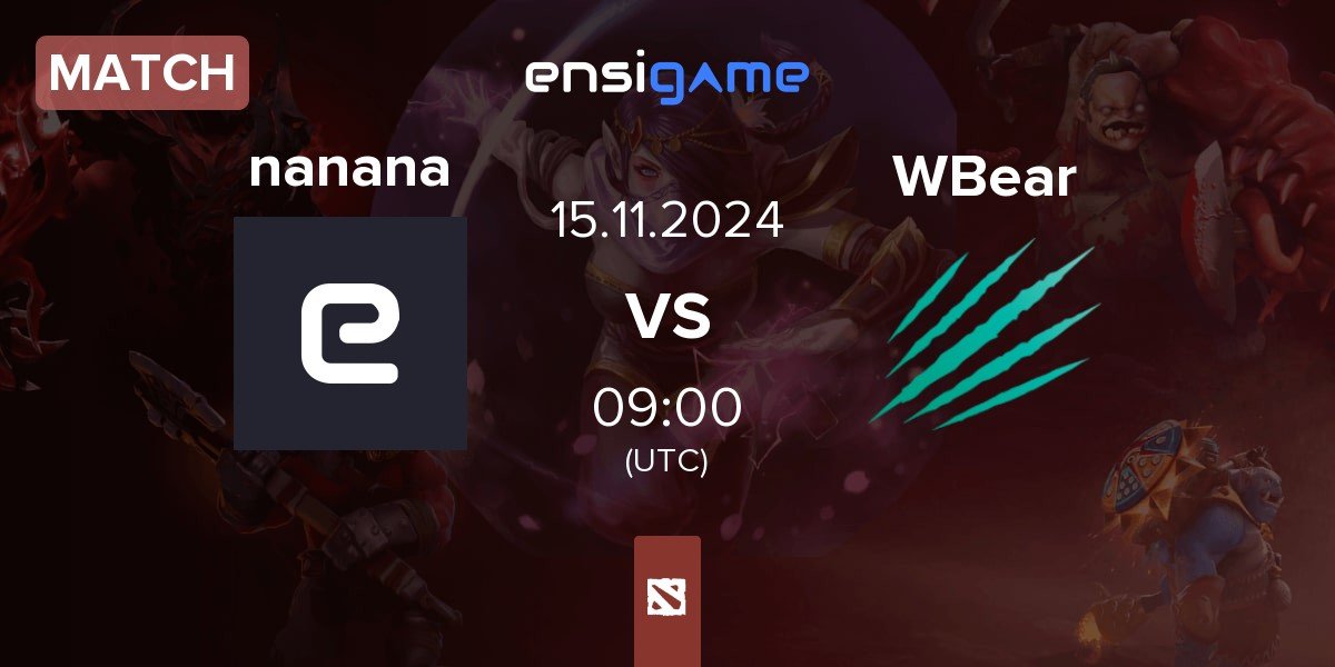 Match nanana vs Winter Bear WBear | 15.11