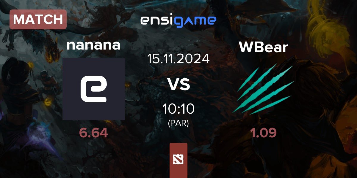 Match nanana vs Winter Bear WBear | 15.11