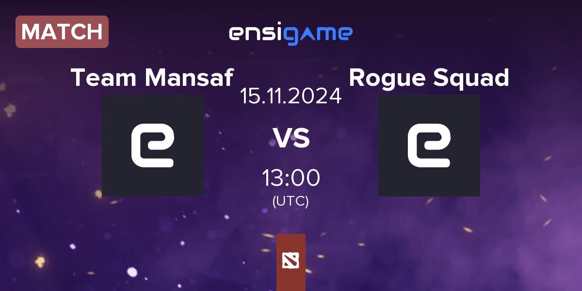 Match Team Mansaf vs Rogue Squad | 15.11