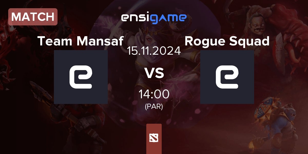 Match Team Mansaf vs Rogue Squad | 15.11