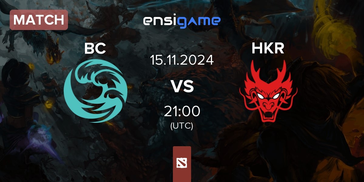 Match beastcoast BC vs Hokori HKR | 15.11