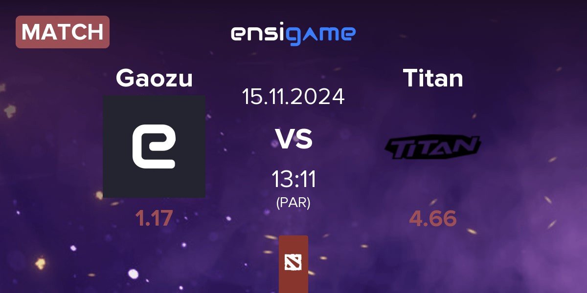 Match Gaozu vs Titan | 15.11