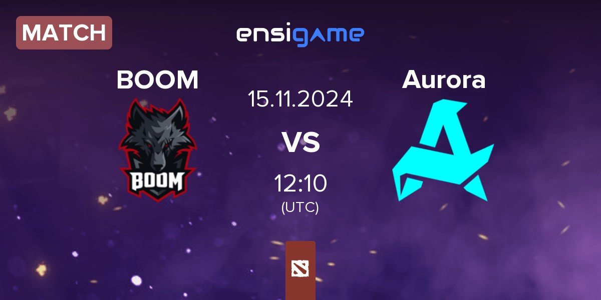 Match BOOM Esports BOOM vs Aurora | 15.11