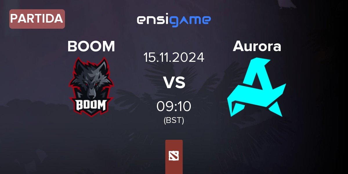 Partida BOOM Esports BOOM vs Aurora | 15.11