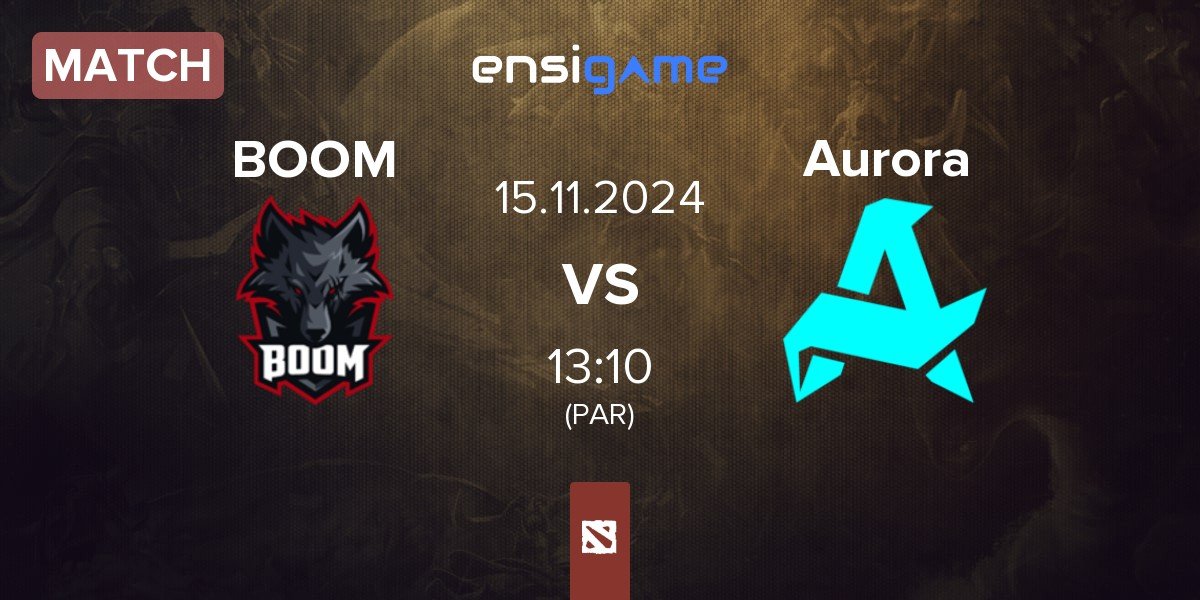 Match BOOM Esports BOOM vs Aurora | 15.11