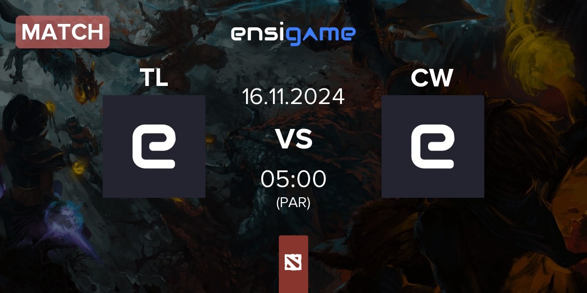 Match Teamless TL vs Castawake CW | 16.11