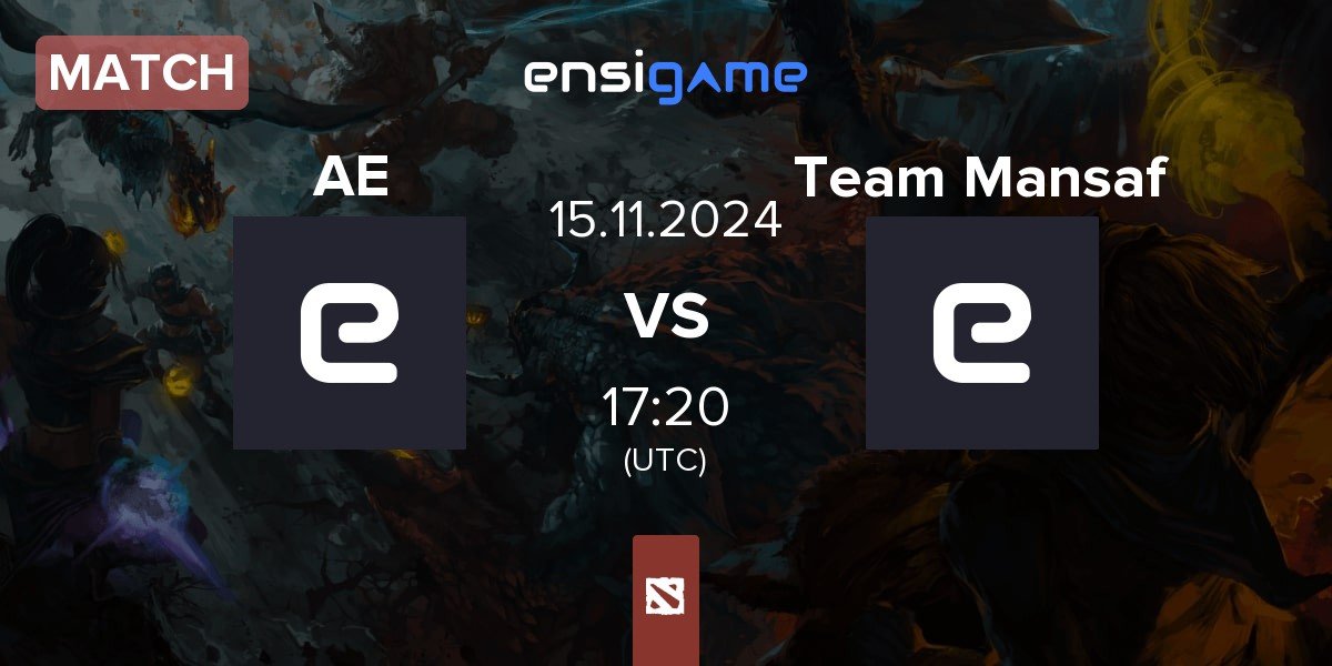 Match Advance Esports AE vs Team Mansaf | 15.11