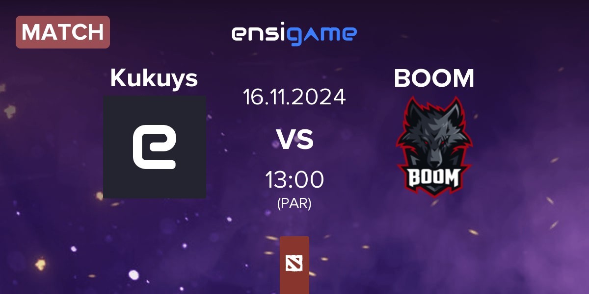 Match KuKuys Kukuys vs BOOM Esports BOOM | 16.11