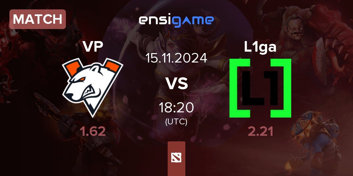 Match Virtus.pro VP vs L1ga Team L1ga | 15.11