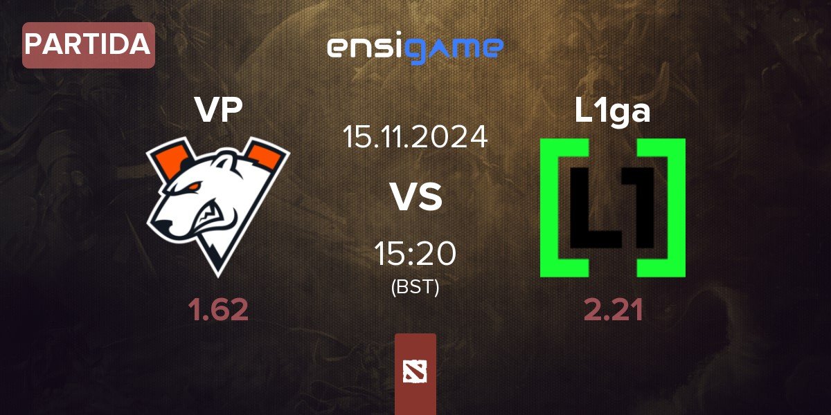 Partida Virtus.pro VP vs L1ga Team L1ga | 15.11