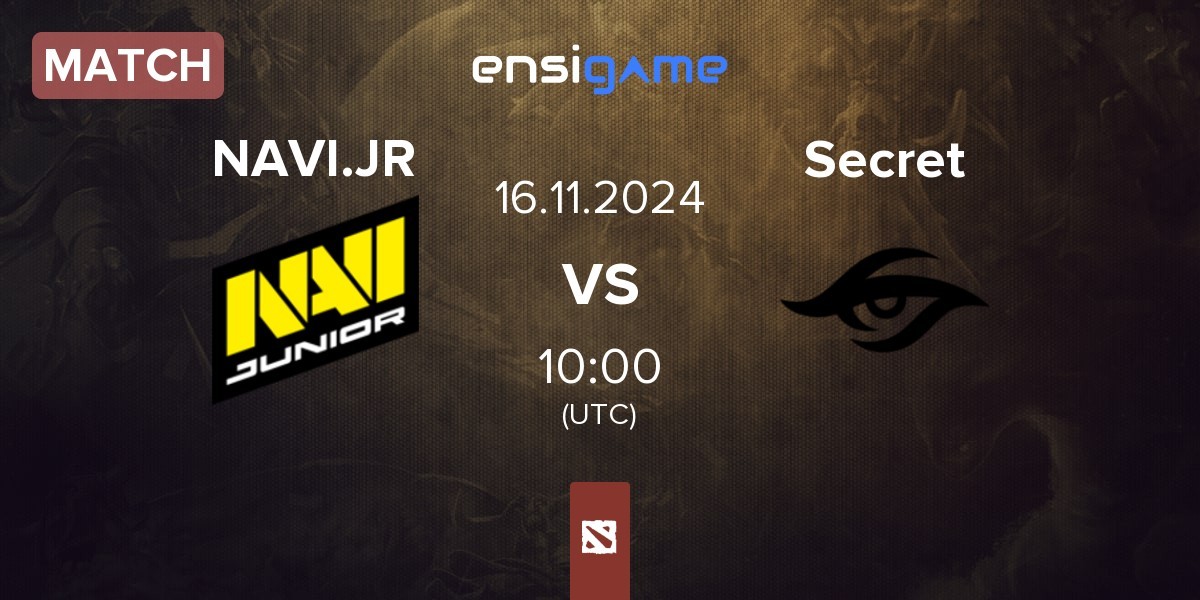 Match Navi Junior NAVI.JR vs Team Secret Secret | 16.11