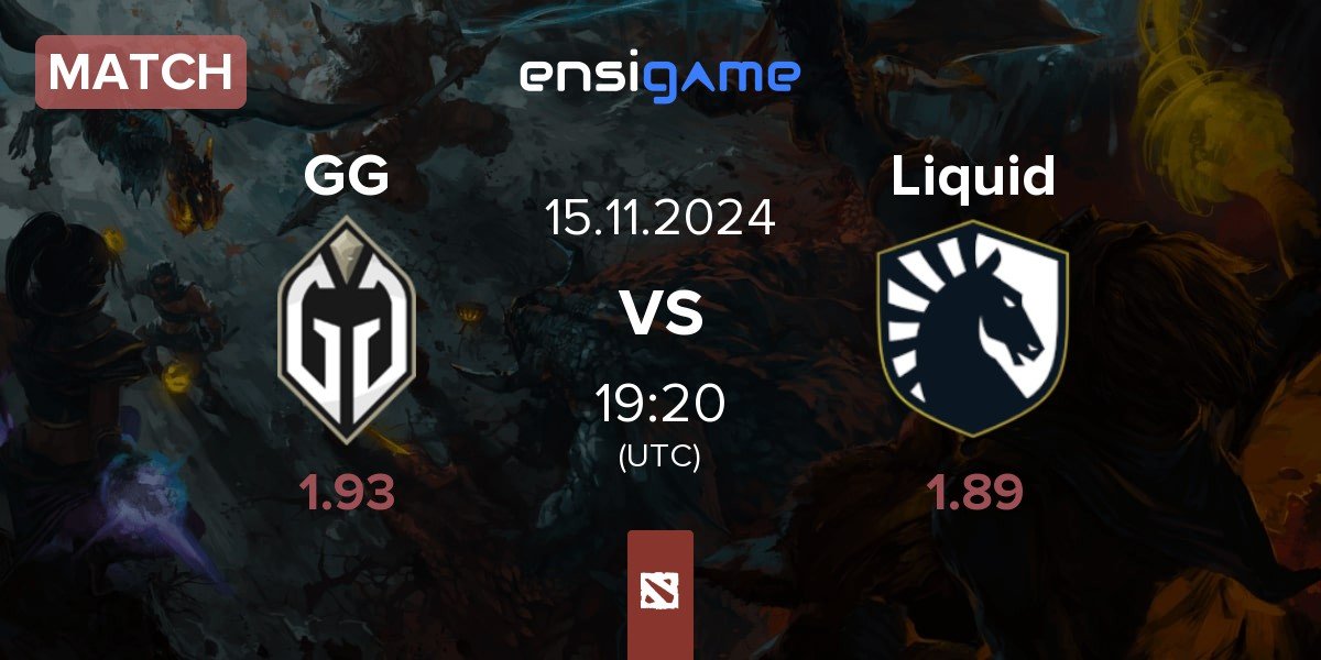 Match Gaimin Gladiators GG vs Team Liquid Liquid | 15.11