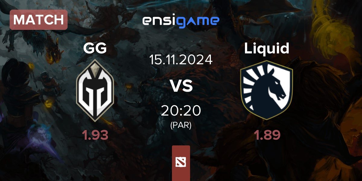 Match Gaimin Gladiators GG vs Team Liquid Liquid | 15.11