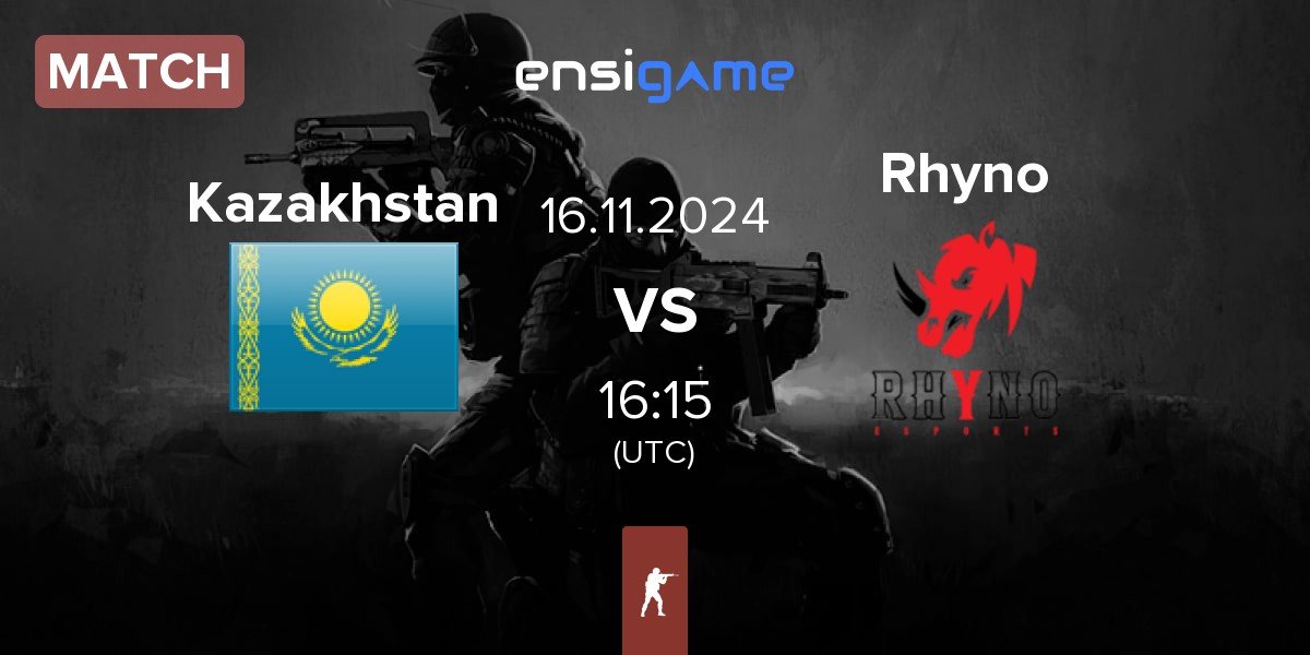 Match Kazakhstan vs Rhyno Esports Rhyno | 16.11