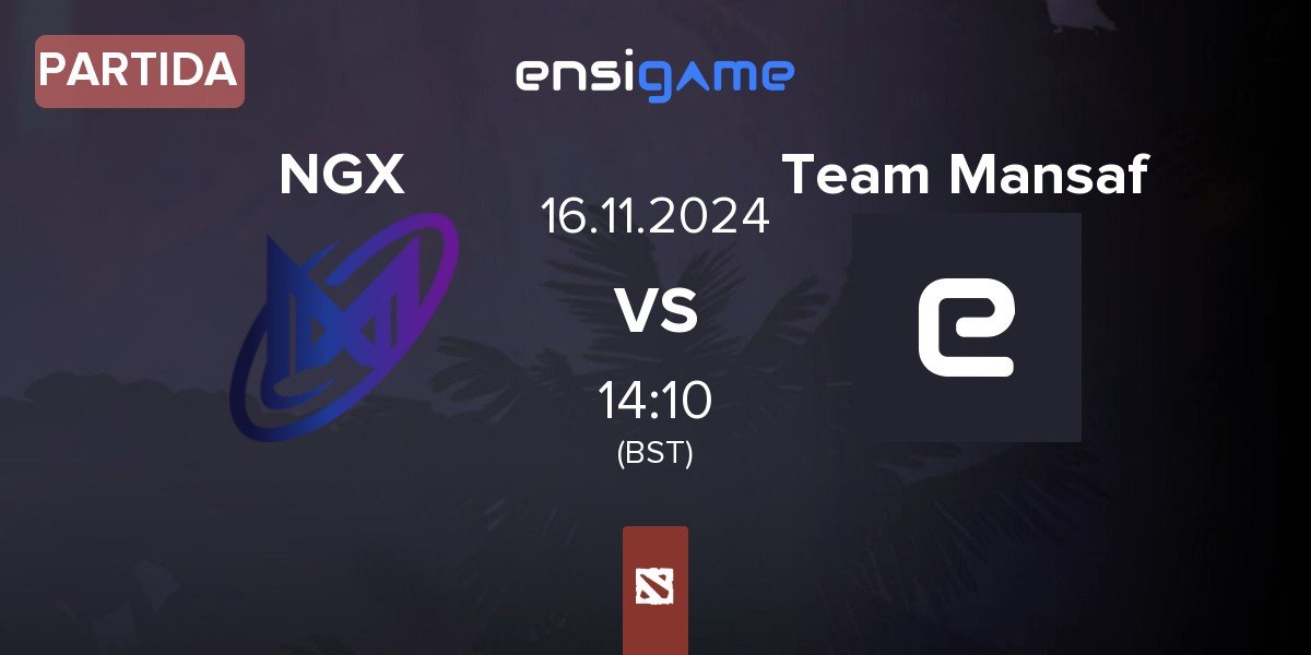 Partida Nigma Galaxy NGX vs Team Mansaf | 16.11