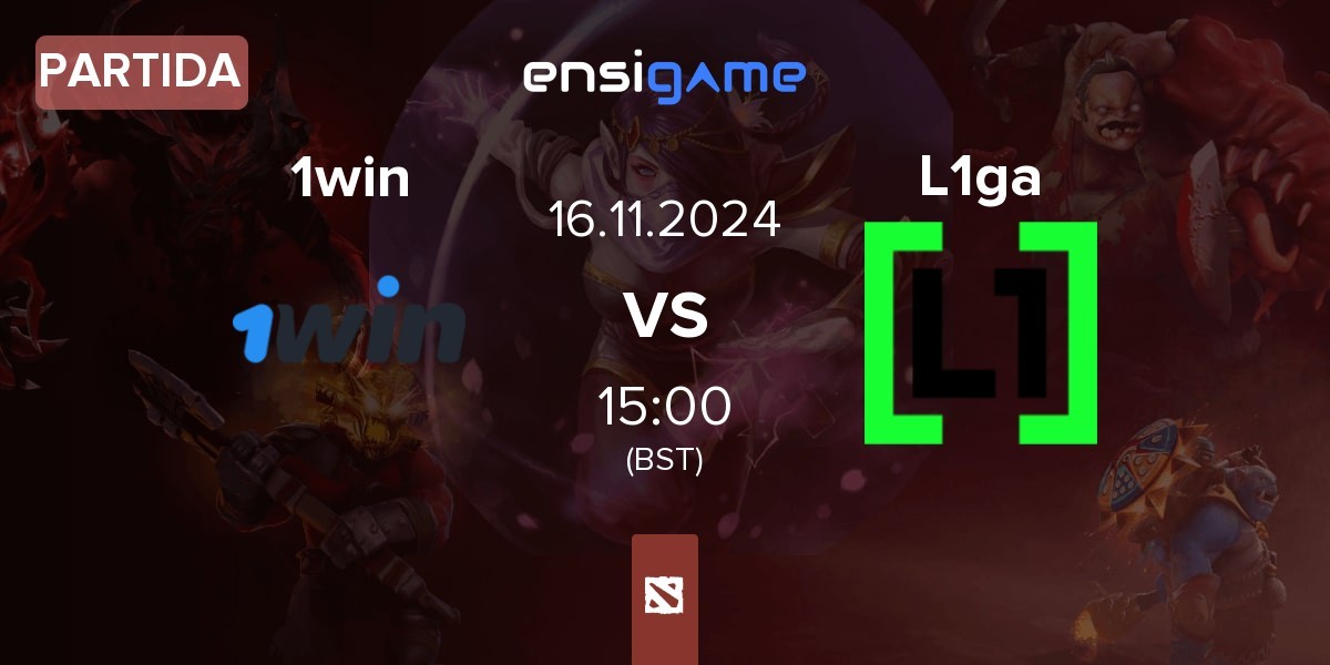 Partida 1win vs L1ga Team L1ga | 16.11