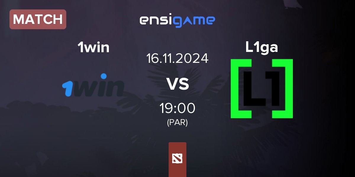 Match 1win vs L1ga Team L1ga | 16.11